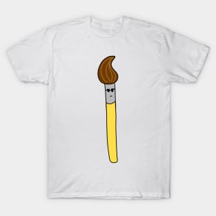 Cool yellow brush T-Shirt